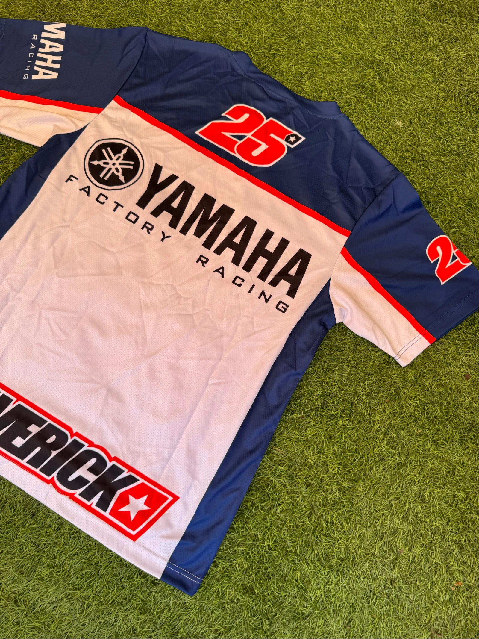 Maillot Yamaha Factory Racing #25 – T-shirt Performance Motocross – photo 8